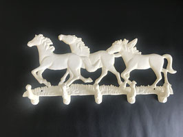 Haken Pferde Garderobenhaken Eisen 36 x 17 x 4 cm