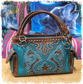 Handtasche "LadyGun" Türkies