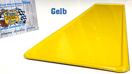 FUNschild mit gestanzten Wappen gelb reflektierend