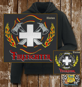 Hoodie "Firefighter Kreuz"