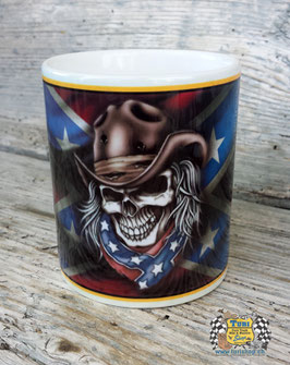 Tasse "Südstaaten Skull Cowboy"