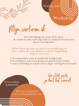 Workshop 'Mijn verloren ik'