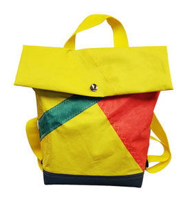 003 Back Bag - Segeltuchtasche - UNIKAT
