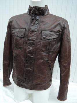 Matchless SILVERSTONE / MICK Blouson Winter Antique brown / blackbrown