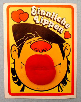 Fake Lippen, sinnliche Lippen