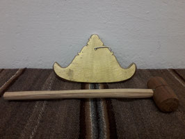 Gong campana ottone
