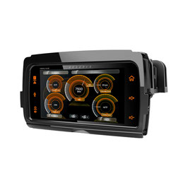 HD-HU14.SI Doppel-DIN-Radio mit Apple-Carplay und Android-Auto für Harley-Davidson Touring-Modelle ab Bj. 2014 mit Motordaten