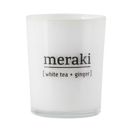 Duftkerze White Tea & Ginger  | MERAKI