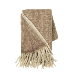 Wolldecke - Chestnut | COZY-LIVING