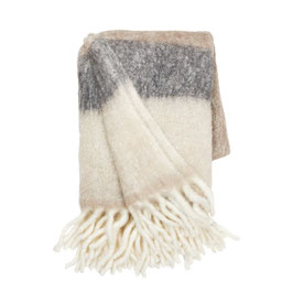Wolldecke - Taupe | COZY-LIVING
