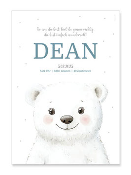 Geburtsposter Dean