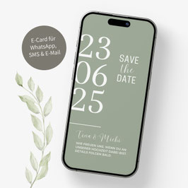 E-Card Save the Date Typo