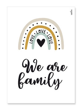 Poster We are family
