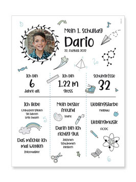 Meilensteinposter Dario