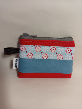 Petit porte monnaie. Couleur rouge