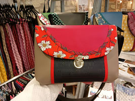 Petit sac à main Capucine. Besace.