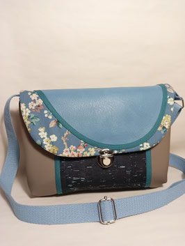 Petit sac à main Capucine. Besace..