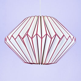Origamilampe "Muschel" Traube