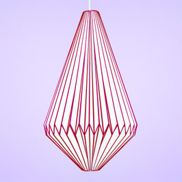 Origamilampe "Tropfen" Traube