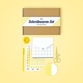 Schreibwarenset "Gelb"
