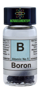 Boron metal crystalline 0.5 grams 99.99% pure