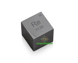 Rhenium metal density cube 99.99%