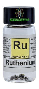 Ruthenium metal pellets 99.99%