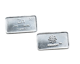 Zinc METAL INGOT 99.9% 1 GRAM