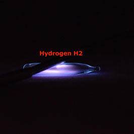 Hydrogen gas ampoule low pressure 99.99% (rarefied)
