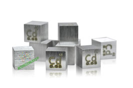 Cadmium metal density cube 99.99%