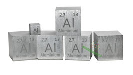 ALUMINIUM METAL 25.4MM CUBE 99.99% (1 INCH)