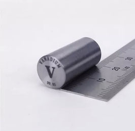 Vanadium metal rod 99.95% 9 grams