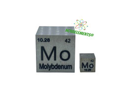 Molybdenum metal 1 inch cube 99.95% pure