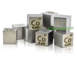 Cobalt metal density cube 99.99%