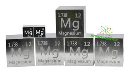 MAGNESIUM METAL 25.4MM CUBE 99.99% (1 INCH)