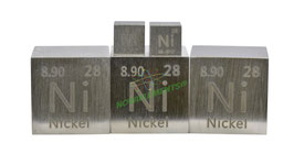 Nickel metal 1 inch cube 99.99% pure (25.4mm cube)