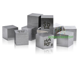 Antimony metal density cube 99.99%