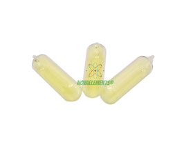 Chlorine vapour in ampoule and vial
