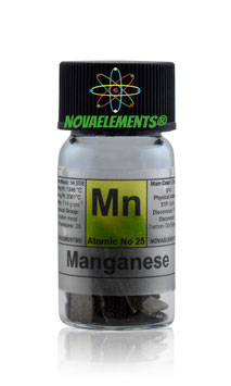 Manganese metal electrolytic flakes 99.9% pure 10 grams