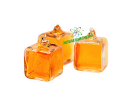 Bromine sample in 10mm glass cube!