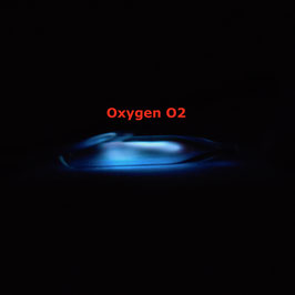Oxygen gas ampoule low pressure 99.9% (rarefied)