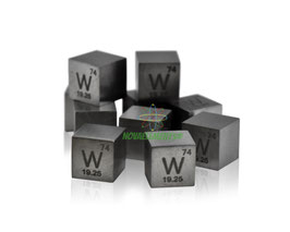 Tungsten metal density cube 99.99%