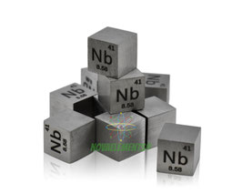 Niobium metal density cube 99.99%