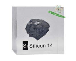 Silicon metal acrylic cube 50mm