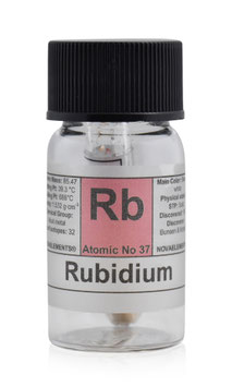 Rubidium metal 1 gram ampoule 99.99%