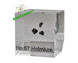 Holmium metal 99.95% acrylic cube