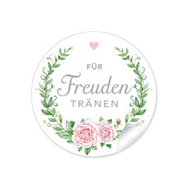 "Für Freudentränen" - Vintage Ornamente - rosa