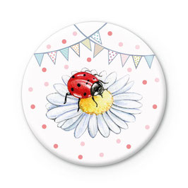 BUTTON MATT • KÄFER WIMPEL