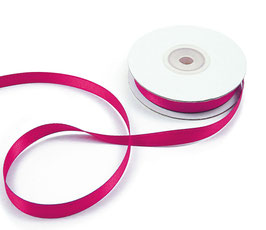 Satinband - fuchsia rot - 25 Meter Länge • 12mm Breit