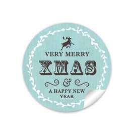 "Verry Merry XMAS & a happy new year"- Retro  - mint